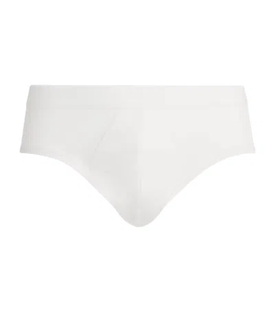 Zimmerli Sea Island Cotton Briefs In White