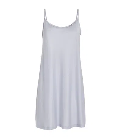 Zimmerli Silk Dreams Nightdress In Blue
