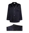 Zimmerli Silk Pyjama Set In Navy
