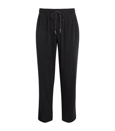 Zimmerli Soft Lounge Trousers In Black