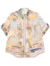 Zimmermann Tallow Shirt In Beige