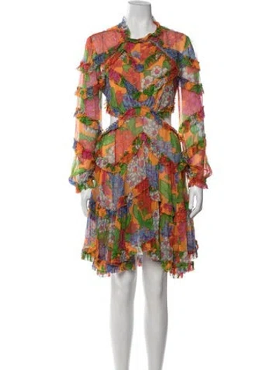 Pre-owned Zimmermann 2020 Mini Dress W/ Tags In Orange