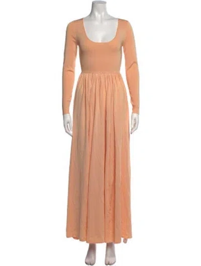 Pre-owned Zimmermann 2023 Long Dress W/ Tags In Orange