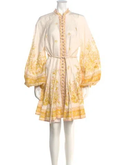 Pre-owned Zimmermann 2023 Mini Dress In Multi