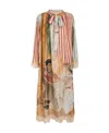 Zimmermann Luminosity Midi Dress In Nude
