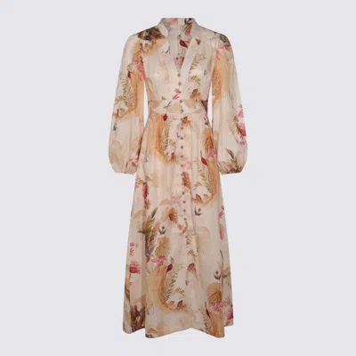 ZIMMERMANN ZIMMERMANN CREAM LINEN DRESS