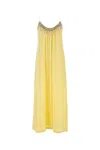 Zimmermann Matchmaker Diamante Slipdress In Lemon