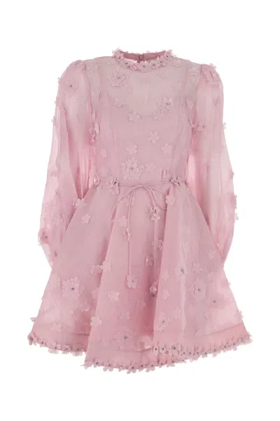 Zimmermann Abito In Pink