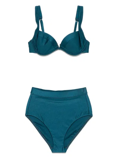 Zimmermann Acacia Bikini In Blue