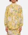 Zimmermann Acacia Bluse In Yellow