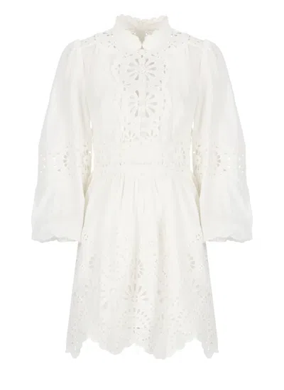 ZIMMERMANN ACACIA BRODERIE DRESS