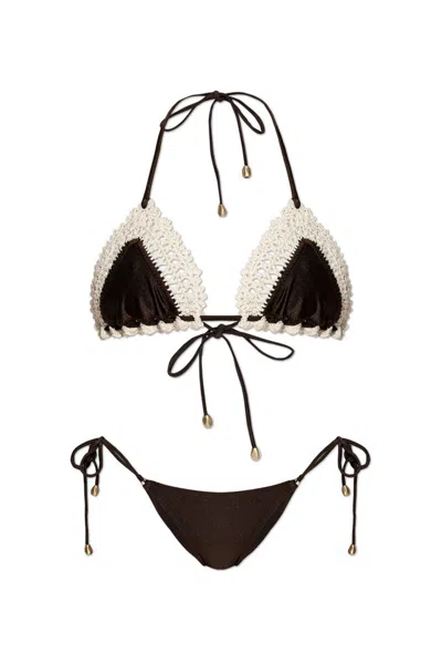 Zimmermann Acacia Bikini In Brown