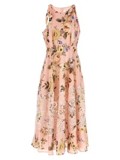 Zimmermann 'acacia' Dress In Pink