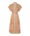 Zimmermann Acacia Midi Dress In Nude