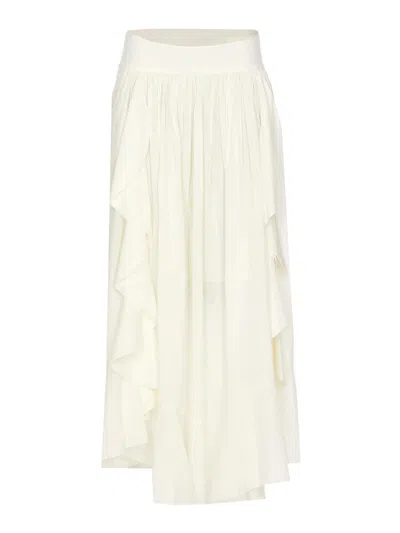 ZIMMERMANN FALDA LARGA - BLANCO