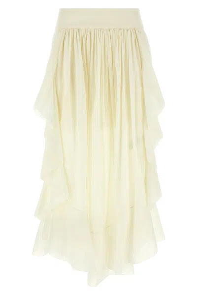 Zimmermann 'acacia Ruffle' Skirt