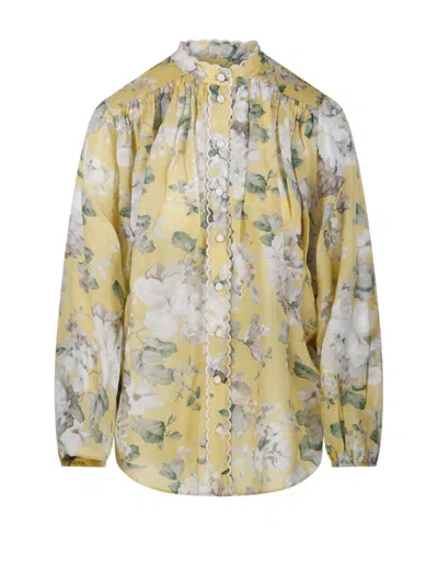 ZIMMERMANN ZIMMERMANN ACACIA SCALLOP BLOUSE