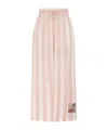 Zimmermann Acacia Wide-leg Pants In Pink