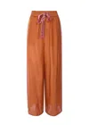 Zimmermann Acadian Relaxed Pant Rust In Brown