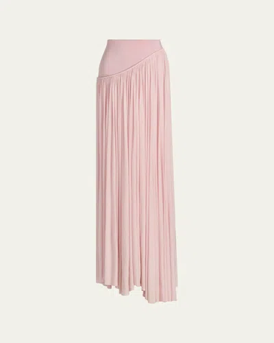 Zimmermann Alchemy Asymmetric Maxi Skirt In Pink
