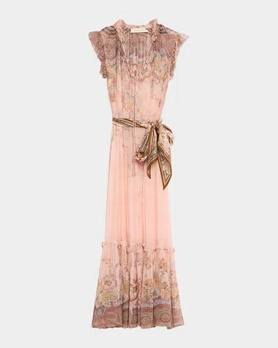 ZIMMERMANN ALCHEMY FLUTTER DRESS