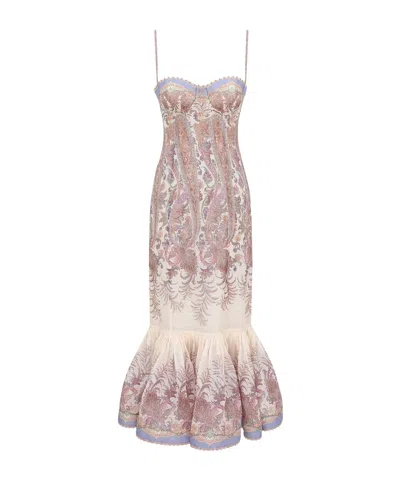 Zimmermann Alchemy Gown In Multi