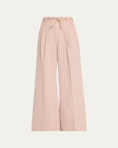 Zimmermann Alchemy Linen Wide-leg Pants