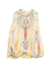 Zimmermann Alchemy Printed Blouse In Multi