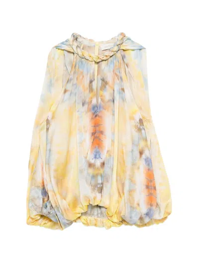 ZIMMERMANN ZIMMERMANN ALCHEMY SILK BLOUSE