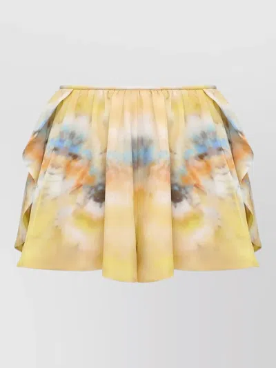 Zimmermann Alchemy Silk Shorts Draped Lightweight Design