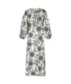 Zimmermann Tallow Dress - Women's - Linen/flax/polyester In White