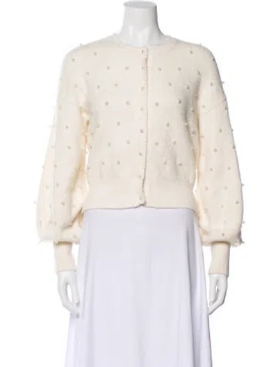 Pre-owned Zimmermann Alpaca Evening Jacket In Neutral