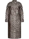 Zimmermann Animal Print Coat In Neutrals