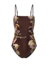 Zimmermann Off-the-shoulder Ascension Swimsuit