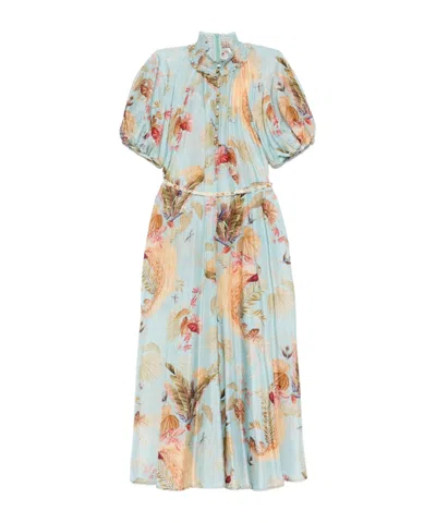 Zimmermann "ascension" Maxi Dress In Multi