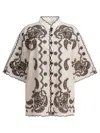 Zimmermann Ascension Leather-trimmed Broderie Anglaise Linen Shirt