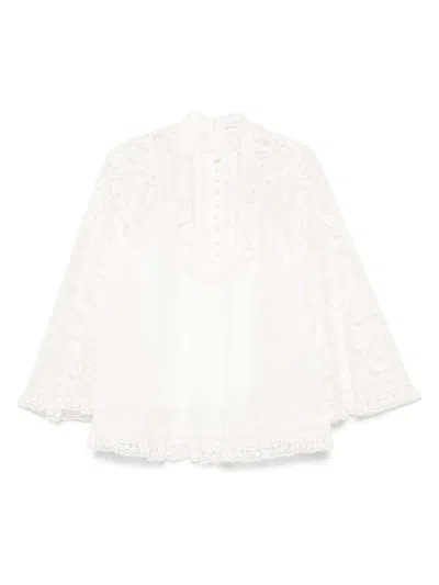 Zimmermann Ascension Lace Detail Tunic