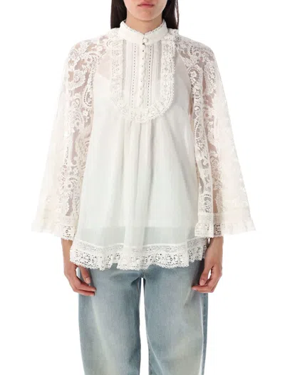 ZIMMERMANN ASCENSION LACE YOK TUNIC