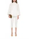 Zimmermann Ascension Lace Detail Tunic In White