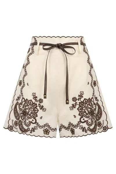 Zimmermann Ascension Linen Trousers