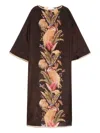 Zimmermann Ascension Tunic Printed Silk Midi Dress
