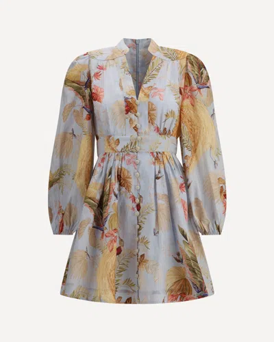 Zimmermann Ascension Plunge Mini Dress