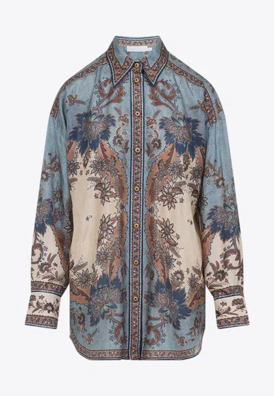 ZIMMERMANN ASCENSION PRINTED SHIRT
