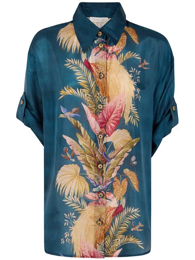 ZIMMERMANN ASCENSION RELAXED SHIRT,CHIANGMAI