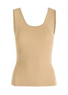 Zimmermann Ascension Scallop Ribbed Stretch-jersey Tank