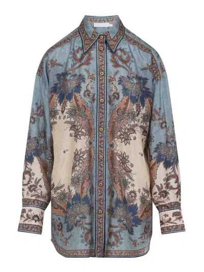 ZIMMERMANN CAMISA - CREMA