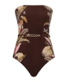 Zimmermann Off-the-shoulder Ascension Swimsuit