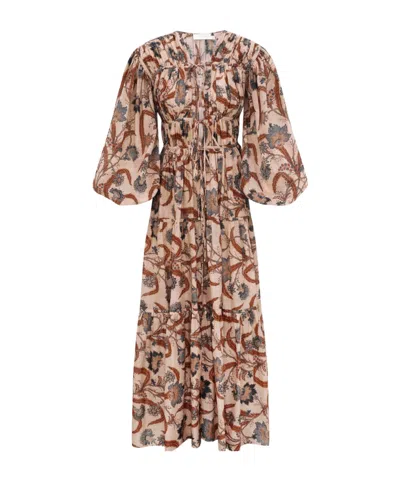 ZIMMERMANN ZIMMERMANN ASCENSION TIE BILLOW MAXI DRESS