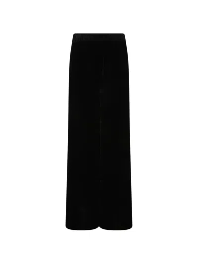 Zimmermann Ascent Velvet Trousers In Black