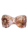 Zimmermann Aster Balconette Bikini Top In Multi